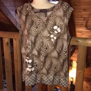 T-C fashion top large